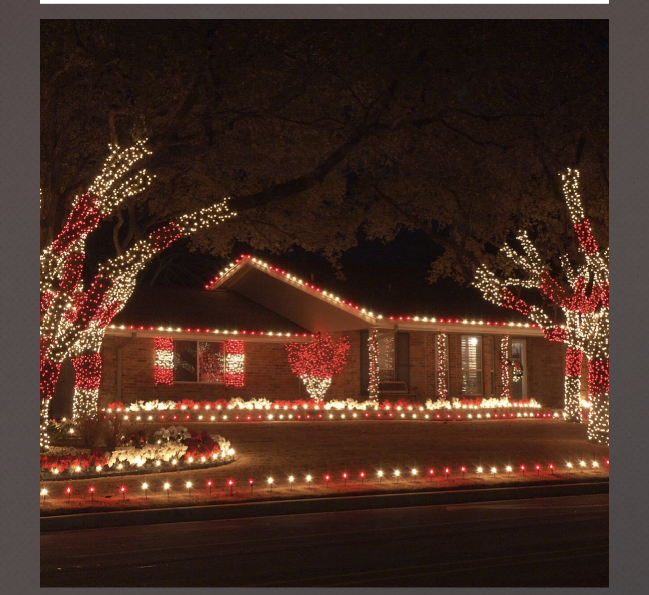 Christmas light installation in Suwanee, GA