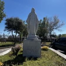 Jesus-Monument-cleaning-in-Memorial-Park-South-Flowery-Branch-GA 11