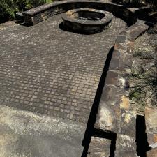 Rush-concrete-cleaning-and-cobblestone-fire-pit-in-Grayson-Ga 5